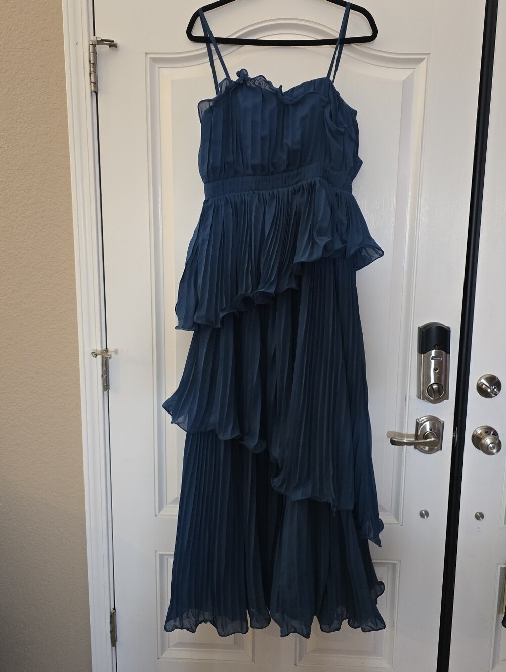 Mother Of The Bride, Formal Prom Dress, Etc. Teal Blue Maxi Dress, Size 12